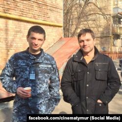 Юрій Федаш (зліва) і Роман Семісал. Фото зі сторінки у Facebook Тимура Ященка