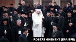 Глава Румунської православної церкви патріарх Даниїл. Бухарест, 25 листопада 2018 року