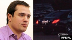 Mercedes, запаркований біля автомобілів депутата Столара, зареєстрований на Комарницького Дениса Сергійовича