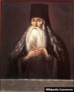 Паїсій Величковський (світське ім’я: Петро Величковський) (1722–1794) – православний старець, аскет, святий. Народився у Полтаві. Його служіння відбувалося в Україні, на Афоні та у Молдові