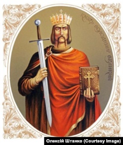 Київський князь Володимир Великий. Малюнок Олексія Штанка