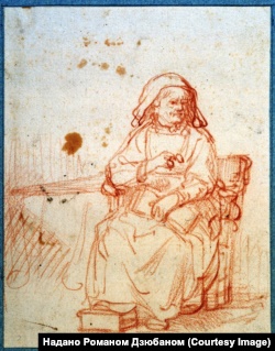 Рембрандт, «Стара жінка»