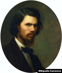 Іван Крамський на одному з портретів