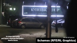 21 січня парковка ресторану «Купецький Двір» в Конча-Заспі о 19-й була заповнена автівками, попри локдаун