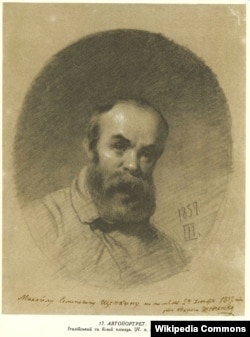 Автопортрет Тараса Шевченка 1857 року